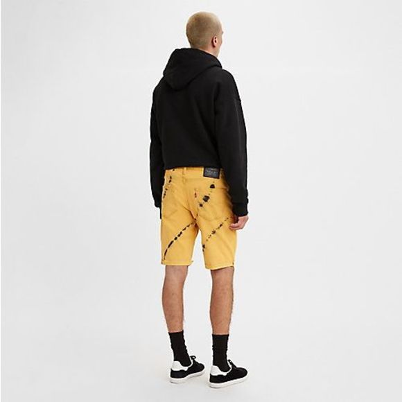 511™ Slim Cut-Off Tie Dye 10-11" Men's Shorts - Roquefort - Picture 3 of 5